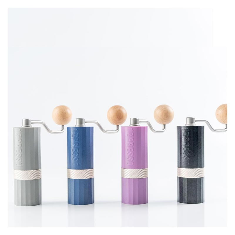 1Zpresso Q Air Kahve Değirmeni – Mor / Siyah / Mavi / Gri – Ayarlanabilir Öğütme, Taşınabilir