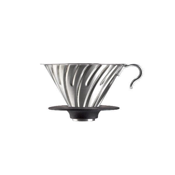 Hario V60 02 Metal Dripper | Paslanmaz Çelik Kahve Demleyici – Fabriek Coffee