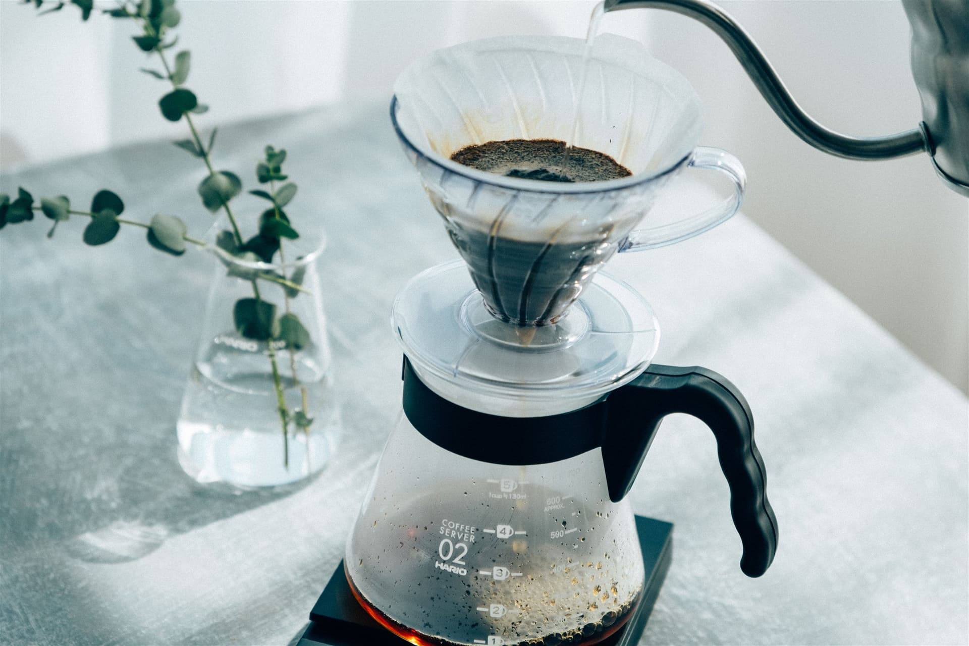 Hario V60 Kahve Demleme Seti “Şeffaf”