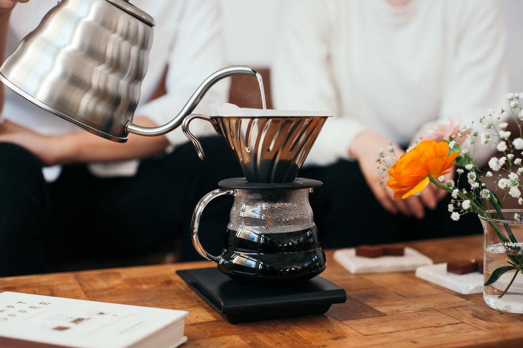 Hario V60 02 Metal Dripper | Paslanmaz Çelik Kahve Demleyici – Fabriek Coffee