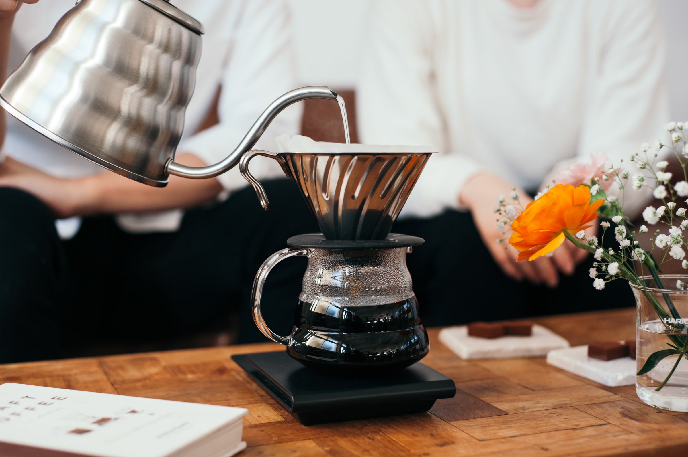 Hario V60 02 Metal Dripper | Paslanmaz Çelik Kahve Demleyici – Fabriek Coffee