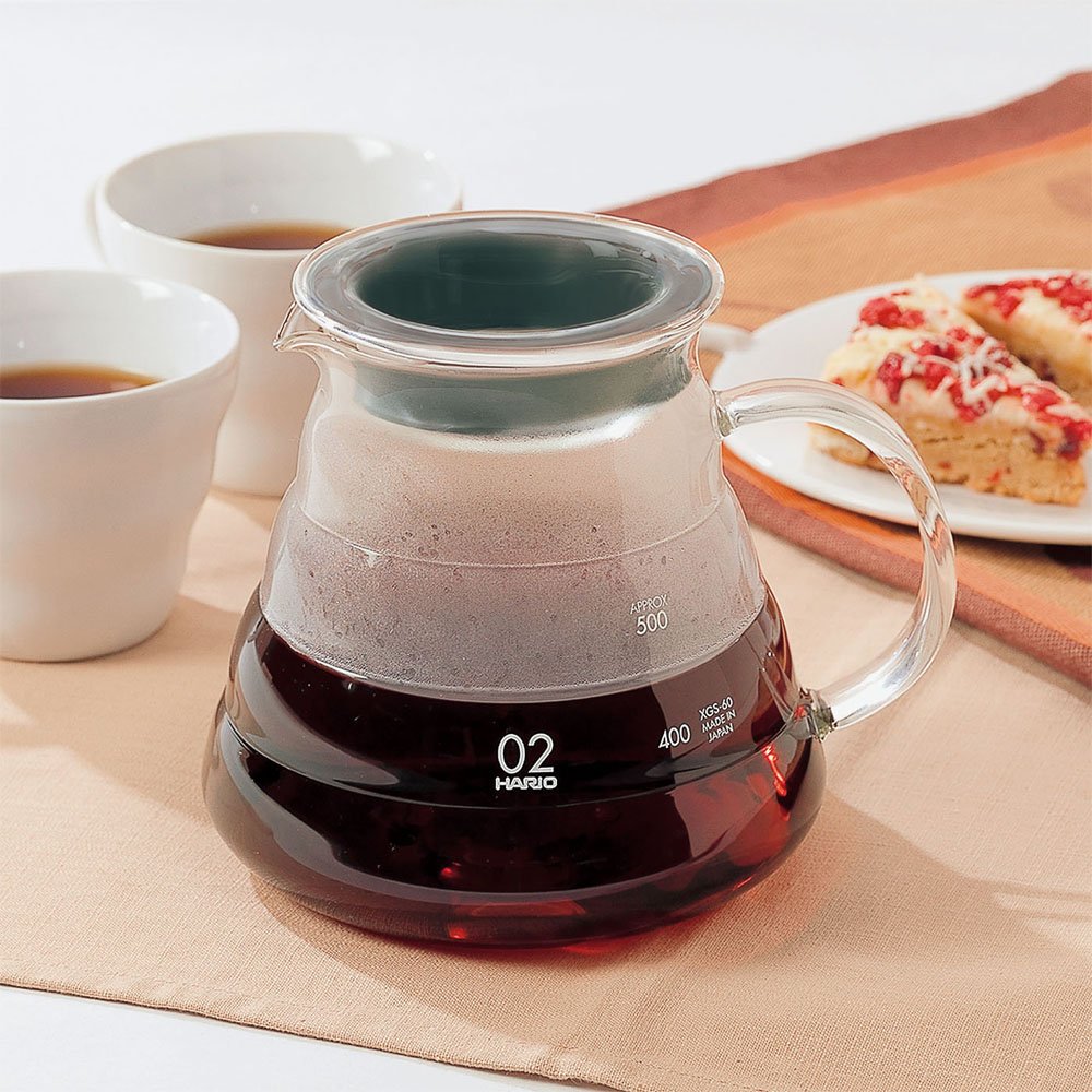 Hario V60 Range Servis Sürahisi (Şeffaf, 600 ml)
