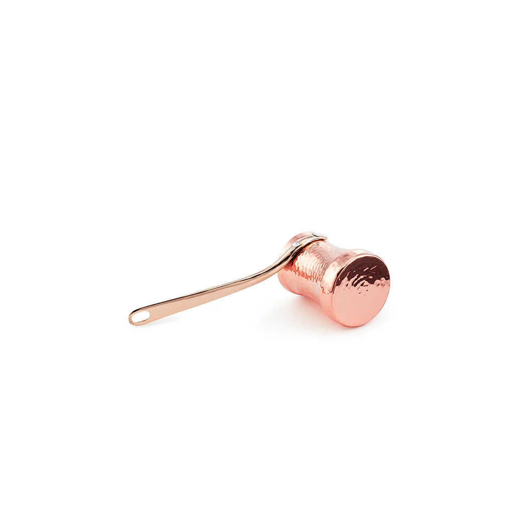SOY Cezve C2 – El Yapımı Bakır Türk Kahvesi Cezvesi (Profesyonel, 1.5 mm) Sağ