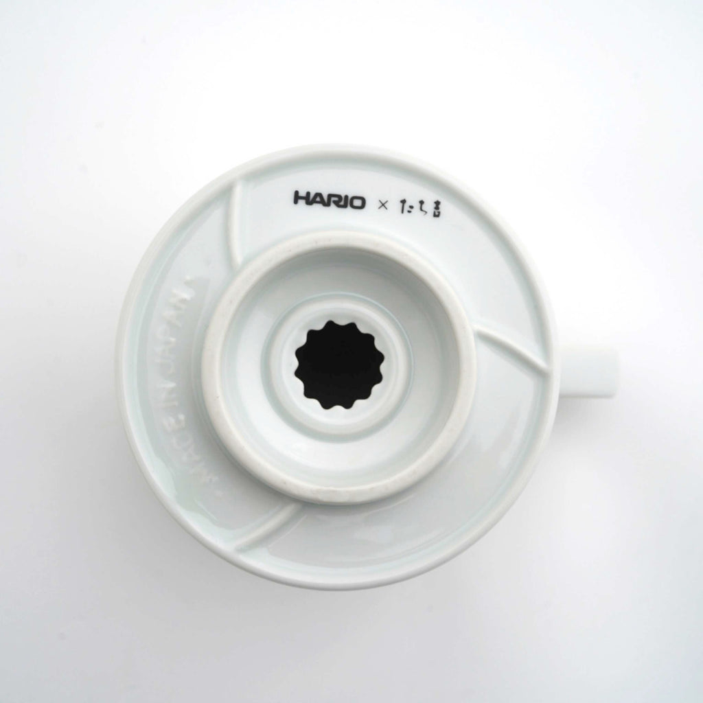 HARIO x TACHIKICHI V60 02 Seramik Kahve Dripper | Koleksiyonluk Japon Tasarımı