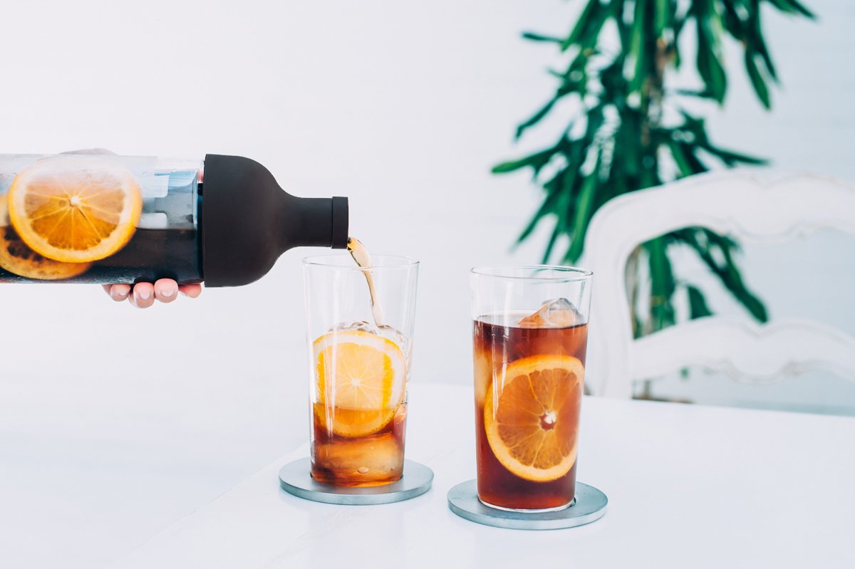 Hario Soğuk Demleme Filtreli Şişe 650 ml | Mavi, Vişne, Mocca, Siyah, Yeşil