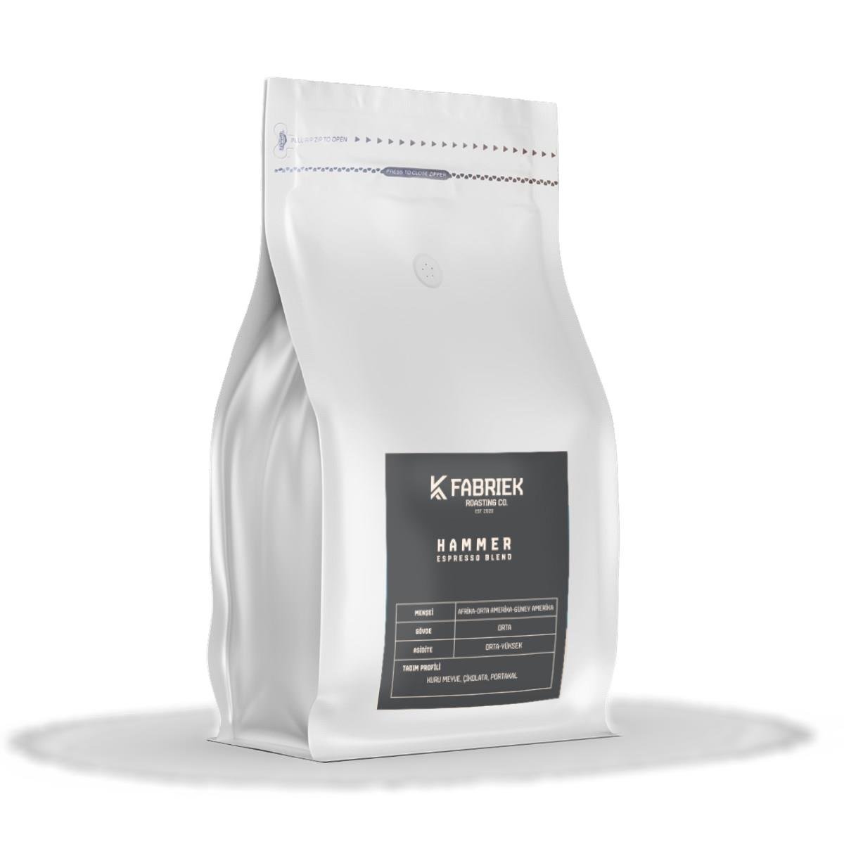 Fabriek Hammer Blend Kahve – Çikolata, Kuru Meyve ve Portakal