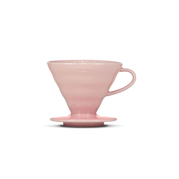 Hario V60 02 Seramik Dripper – Japonya Üretimi Filtre Kahve Aparatı (1–4 Fincan, Renk Seçenekli)