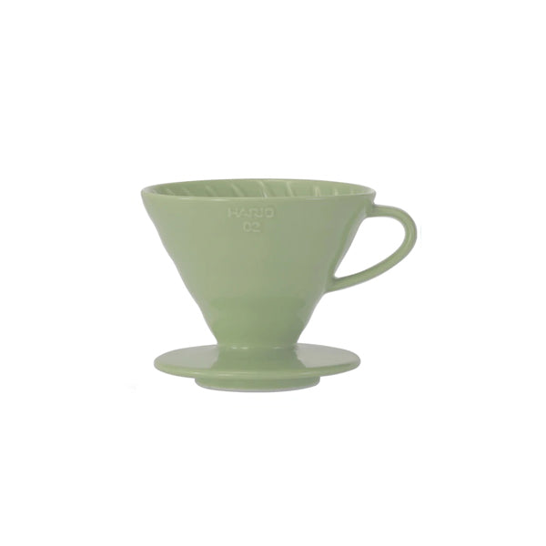 Hario V60 02 Seramik Dripper – Japonya Üretimi Filtre Kahve Aparatı (1–4 Fincan, Renk Seçenekli)