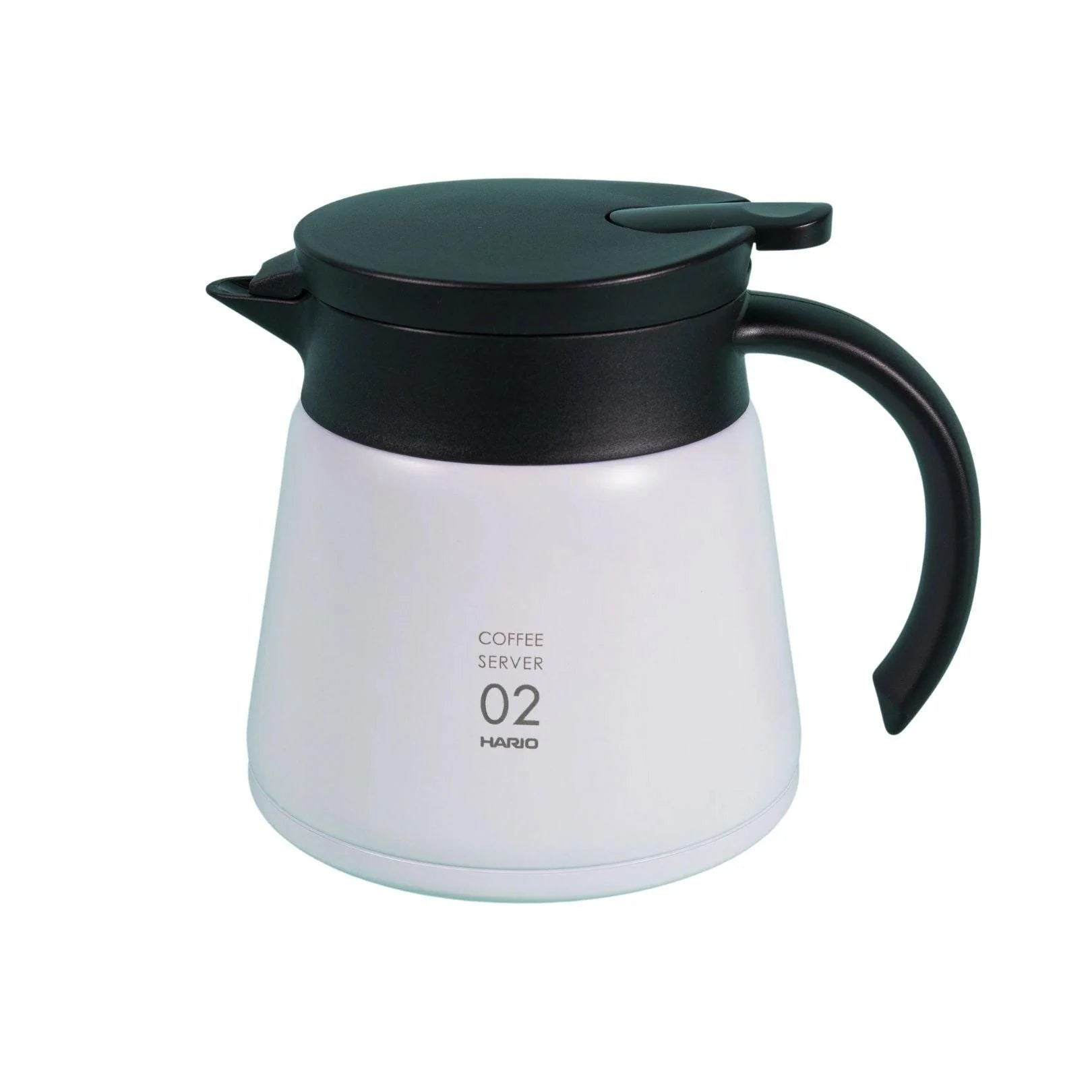 Hario V60 02 Yalıtımlı Paslanmaz Servis Sürahisi Beyaz (600)