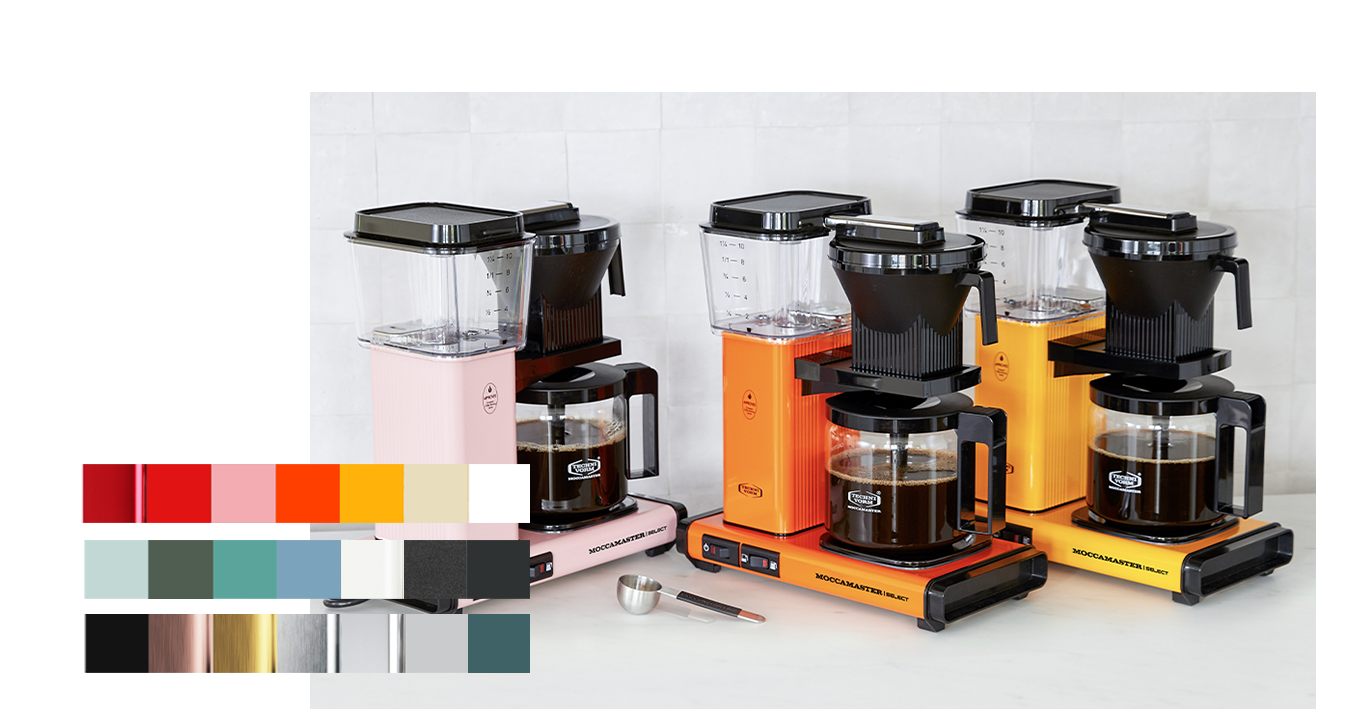 Moccamaster KBG 741 AO Select – Premium Filtre Kahve Makinesi, Hızlı 4-10 Bardak Demleme