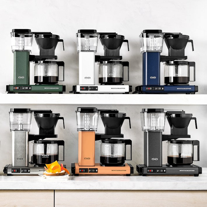Moccamaster KBG 741 AO Select – Premium Filtre Kahve Makinesi, Hızlı 4-10 Bardak Demleme