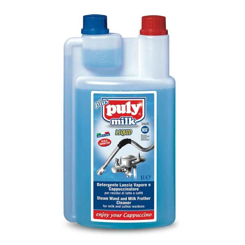 Puly Milk Plus Süt Köpürtücü Temizleyici 1000 ml | Buhar Çubuğu & Kahve Makinesi – Fabriek Coffee
